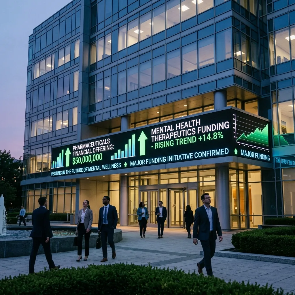 Helus Pharma Secures US$50M Offering as MDD Trial Surpasses 86% Enrollment