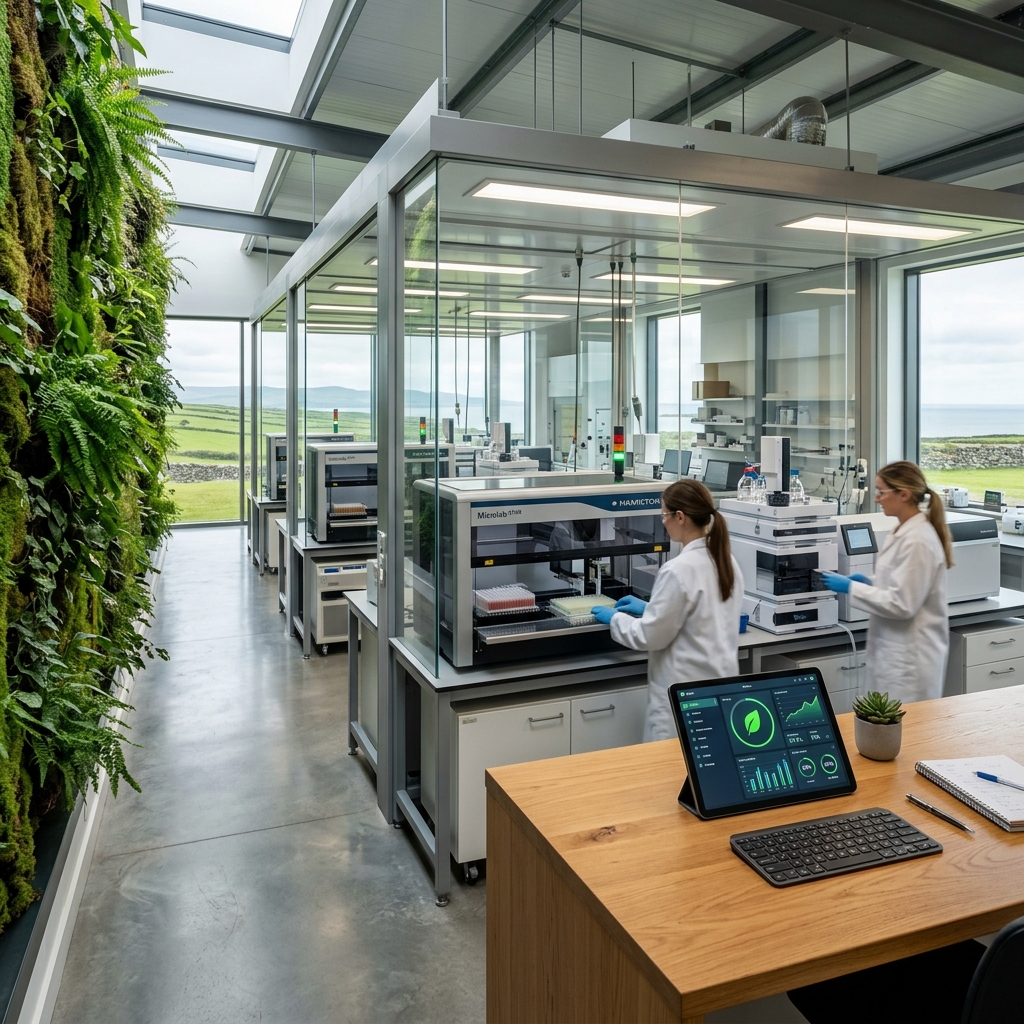 Green Algorithms, Clean Research: Addressing the Energy Footprint of Ireland's Connected Laboratories in 2026